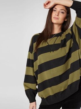Free People Surfin On Your Stripes Sweater